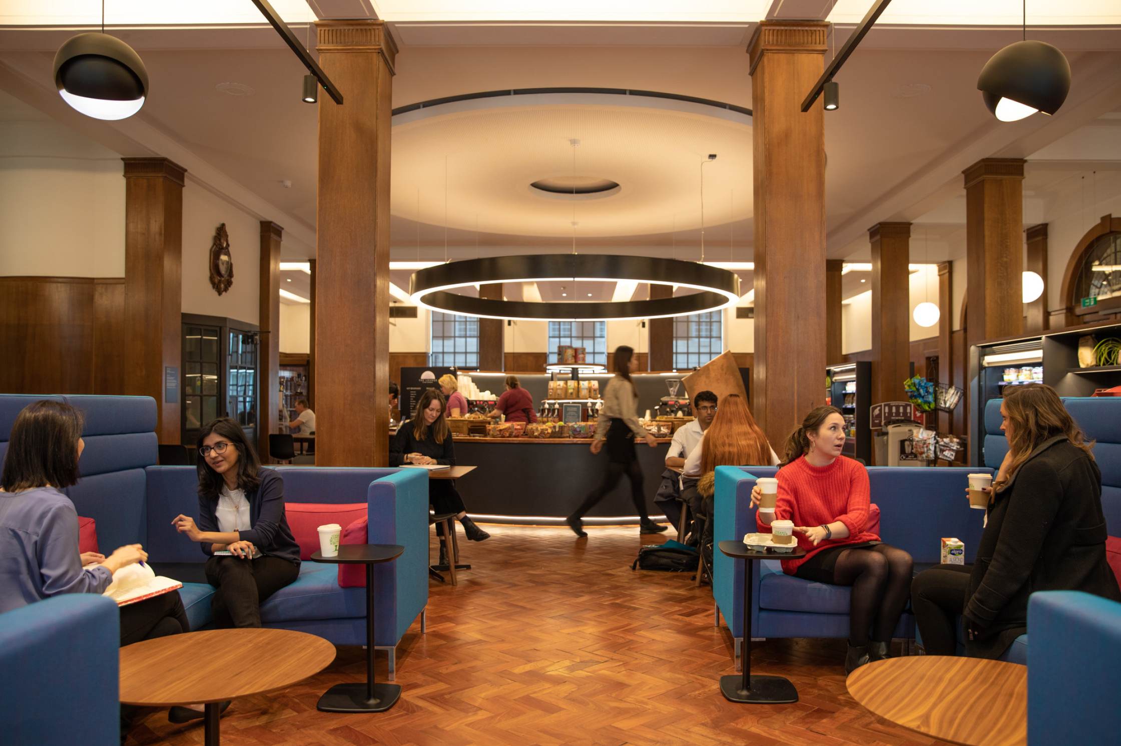 The Sammy Ofer Centre cafeteria