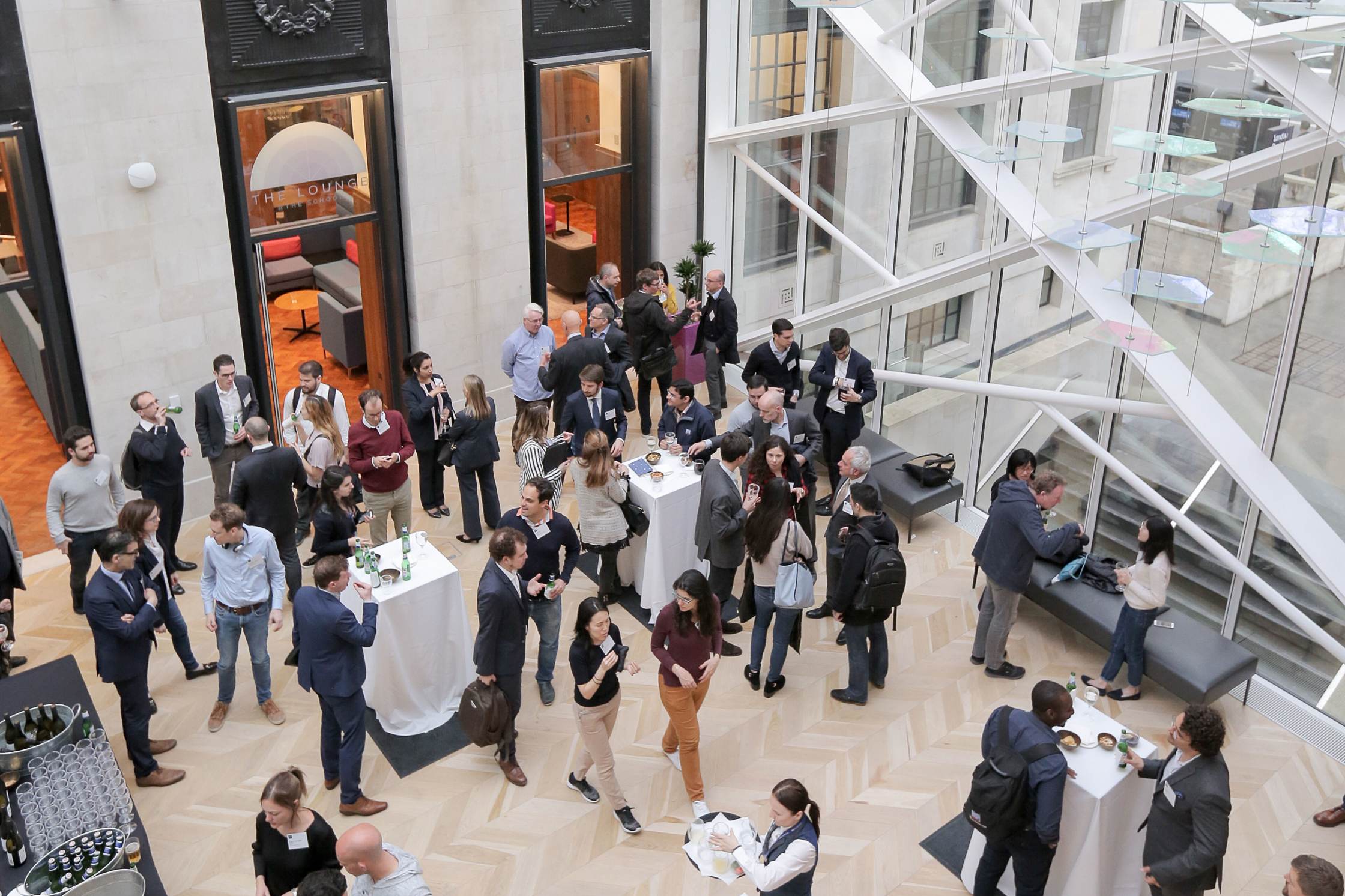 A reception at the Sammy Ofer Centre