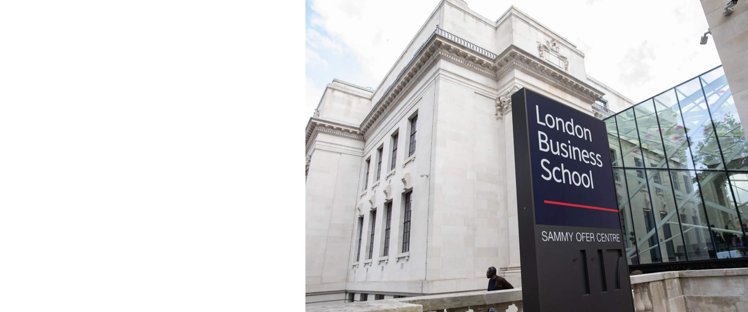 Corporate giving banner desktop